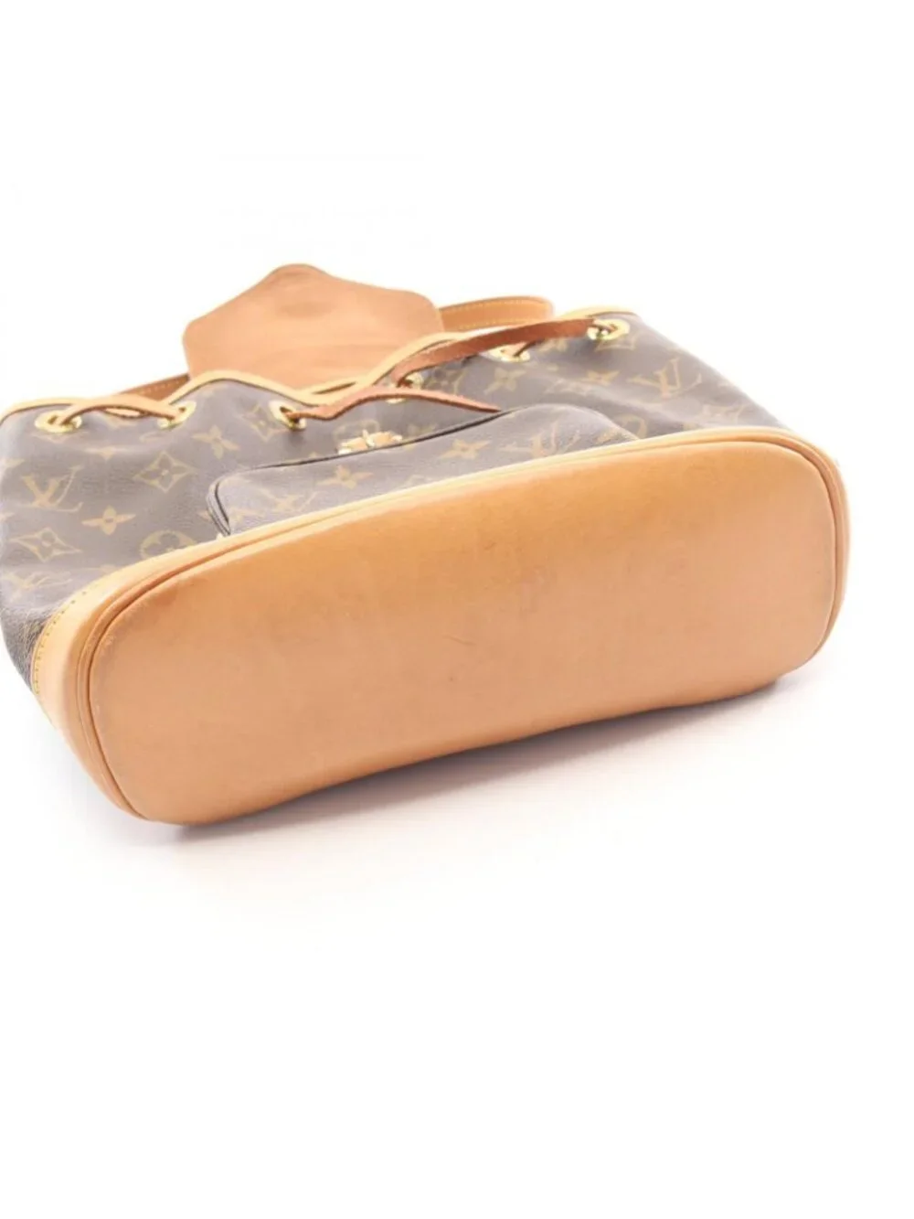 Louis Vuitton Backpack Mini Montsouris Monogram Canvas Leather